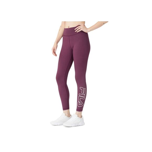 Fila Plus Size Strut Mid Rise Logo 7/8 Leggings - Picture 1 of 1